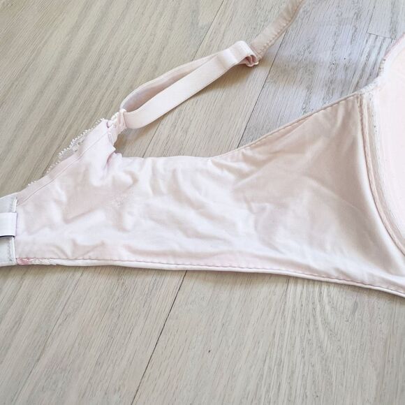 BUY 1 GET 1 FREE 38D Victorias Secret body by Victoria lined demi pink lace bra - Picture 12 of 12